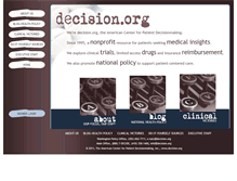 Tablet Screenshot of decision.org